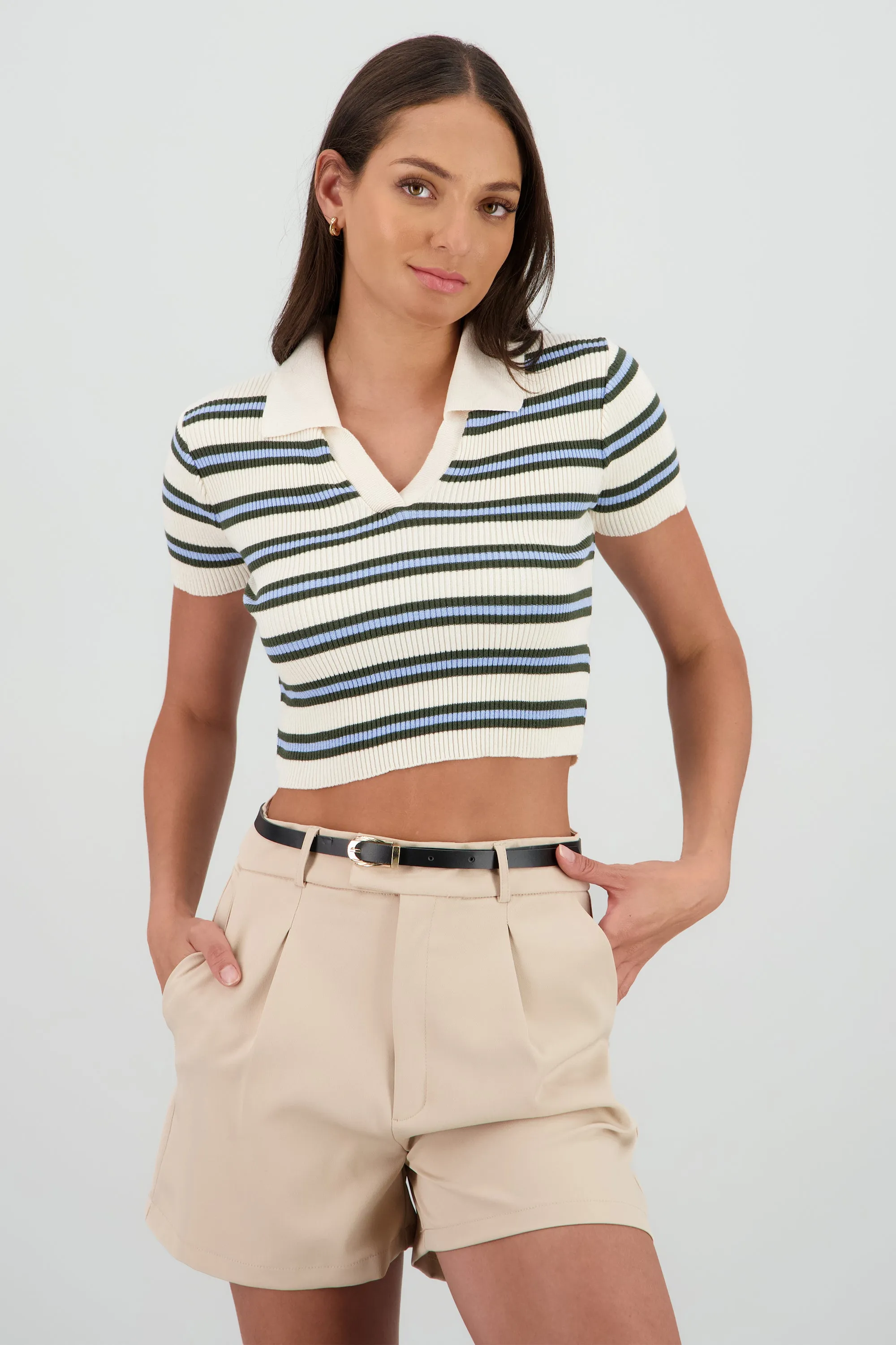 Top cuello polo lineas sold by Shasa product image thumbnail 2