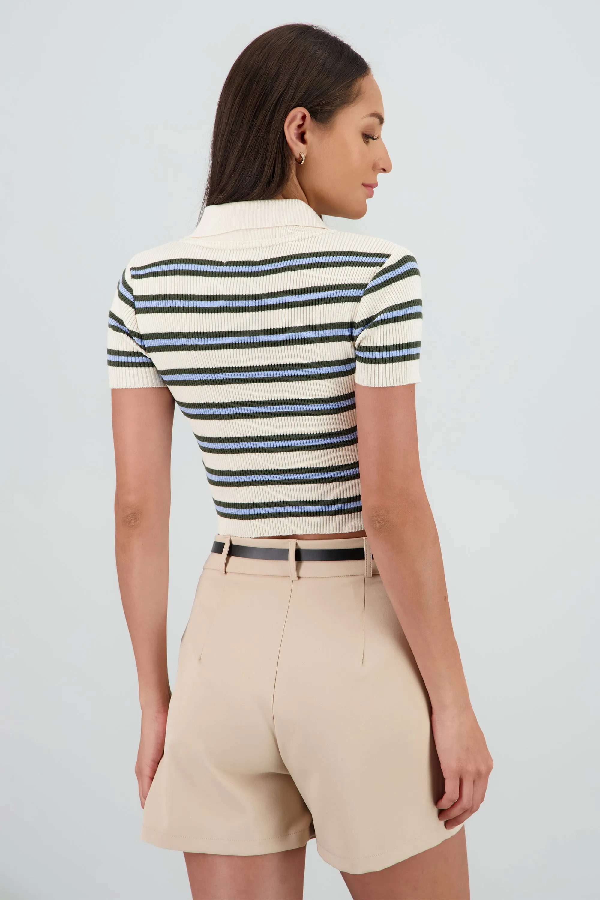 Top cuello polo lineas sold by Shasa product image thumbnail 4