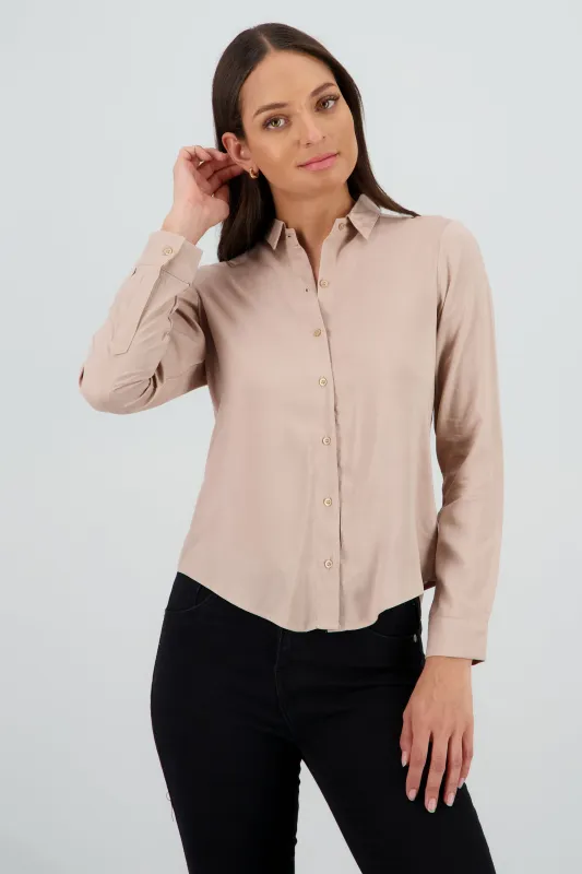 Camisa Manga Larga Lisa sold by Shasa