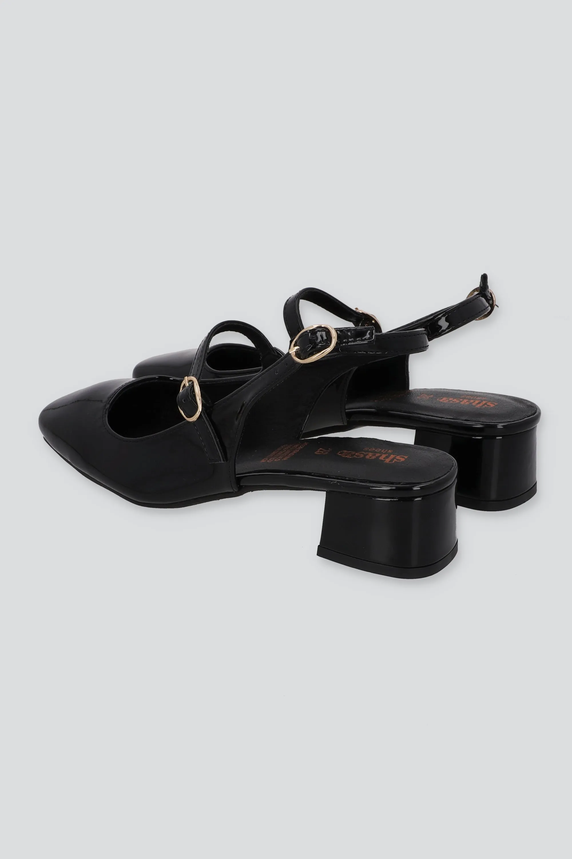 Tacón mini mary jane sling back charol sold by Shasa product image thumbnail 4