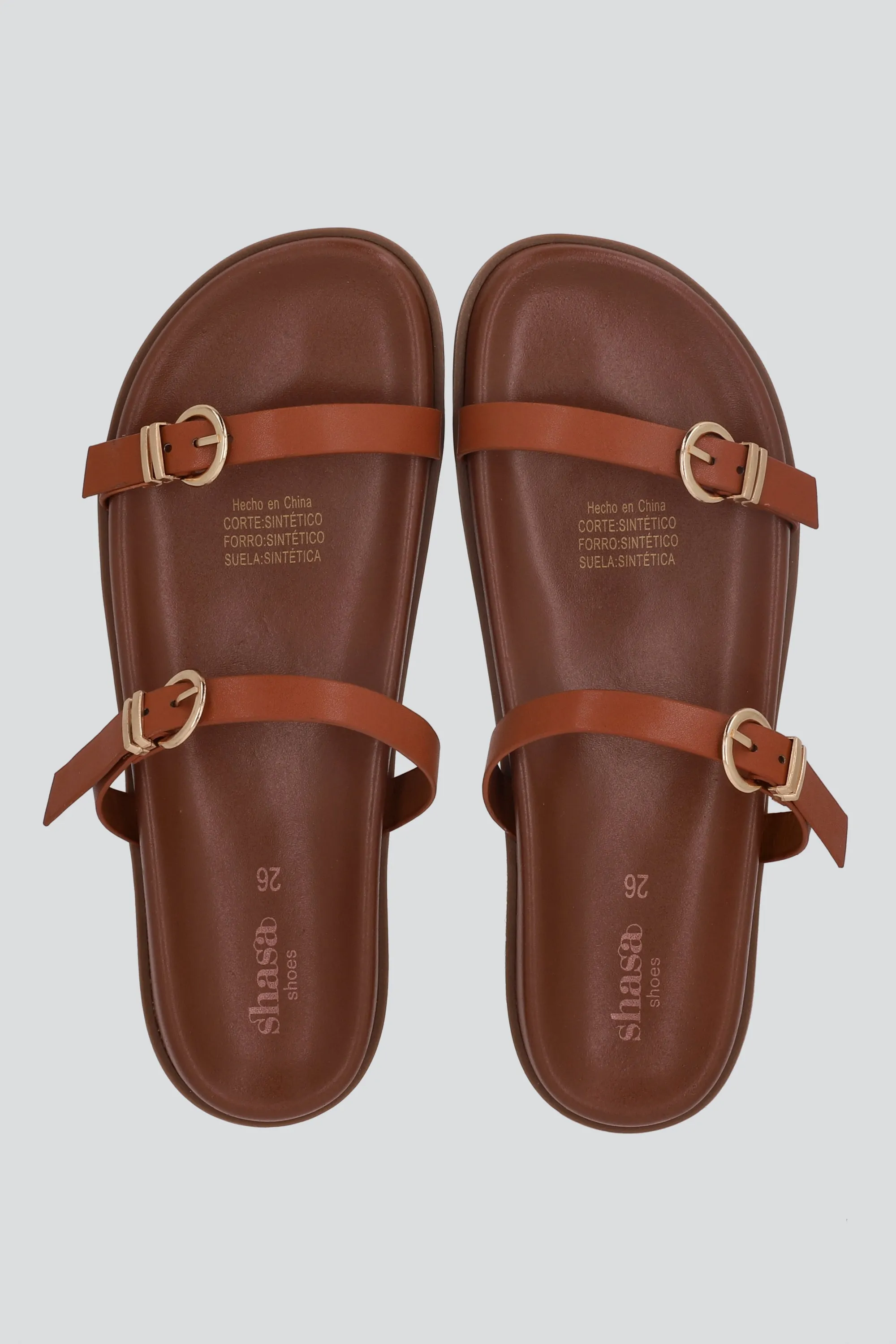 Sandalia dos tirs delgadas hebillas sold by Shasa product image thumbnail 2