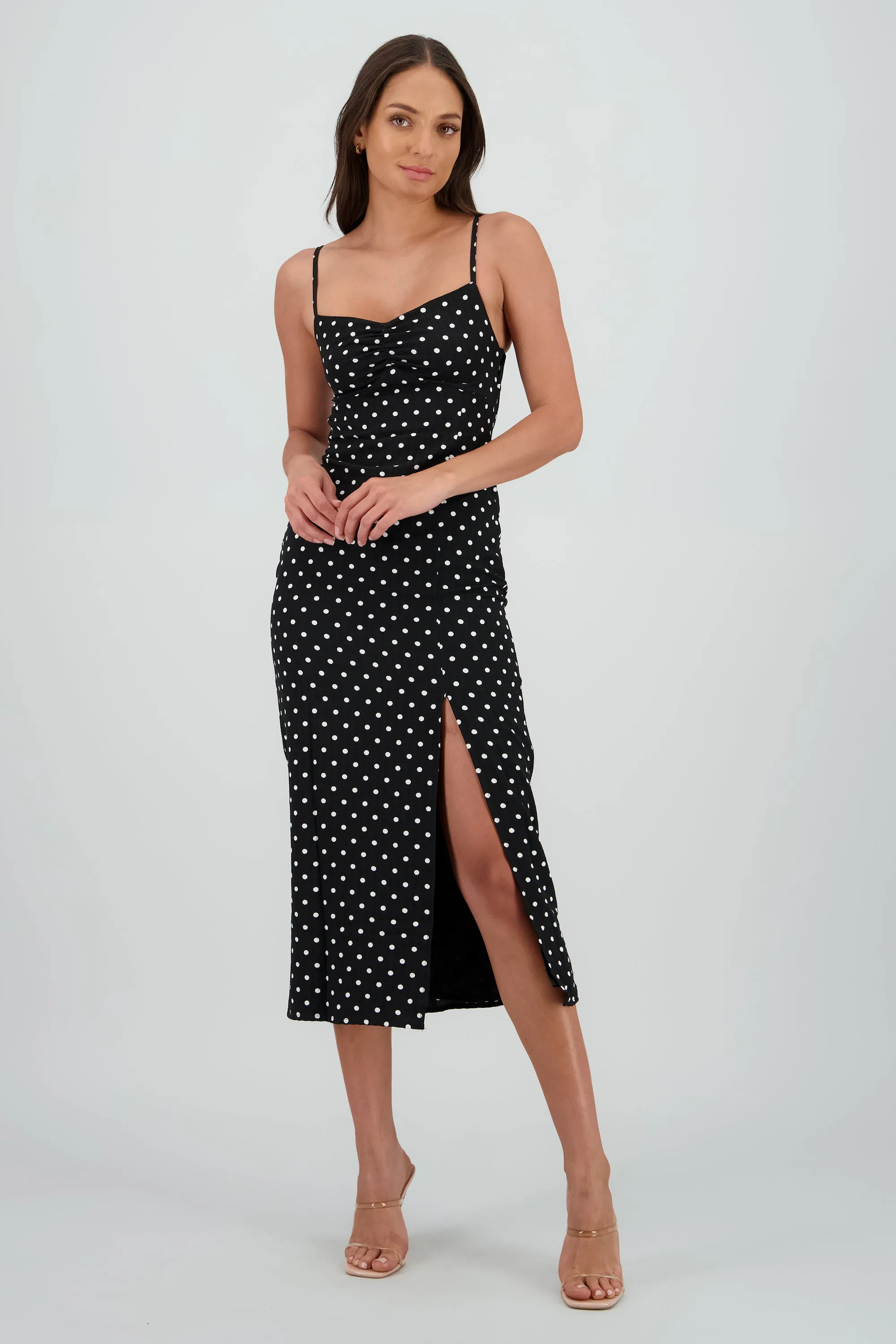 Vestido maxi polka detalle espalda sold by Shasa product image thumbnail 2