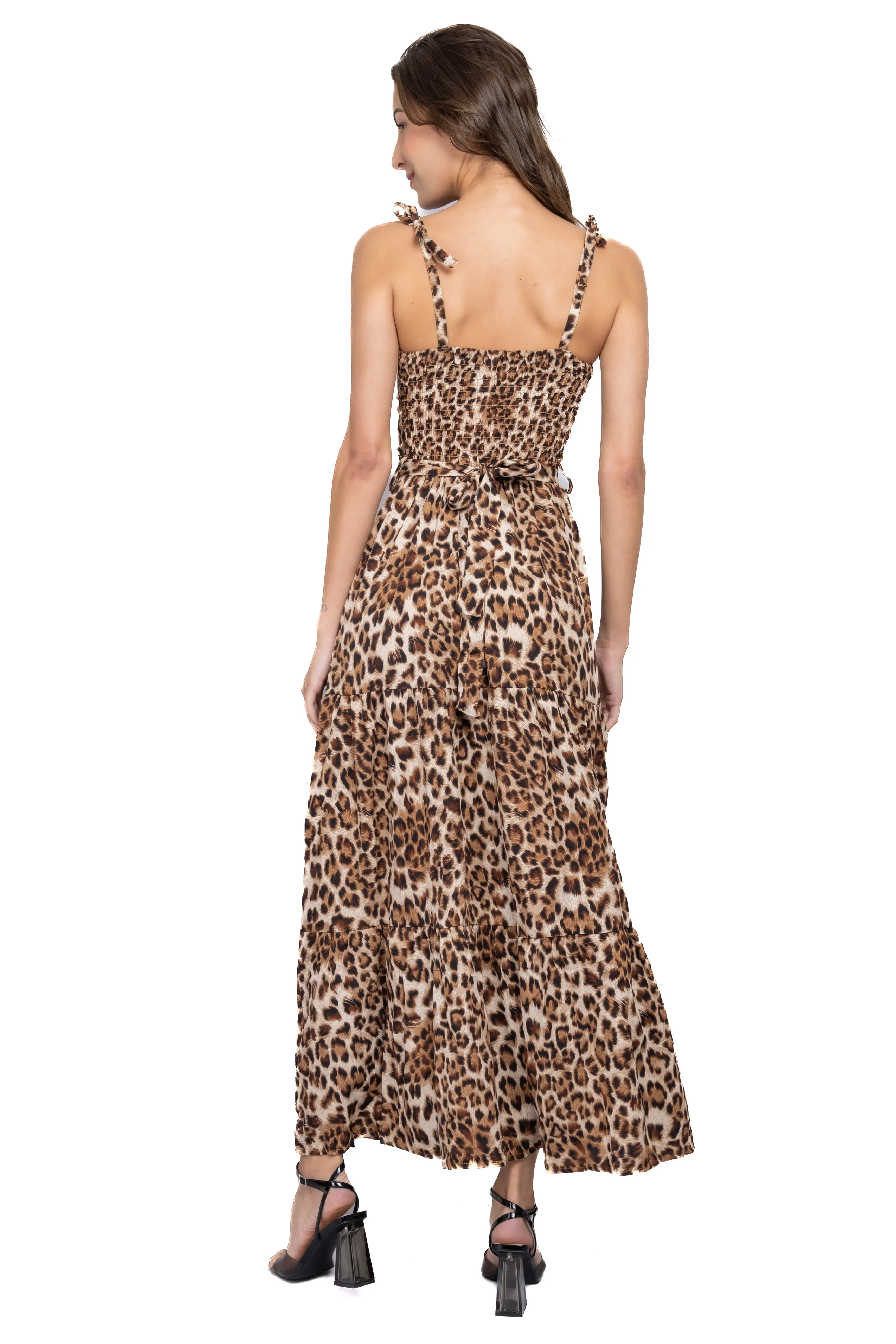 Vestido maxi animal print sold by Shasa product image thumbnail 4