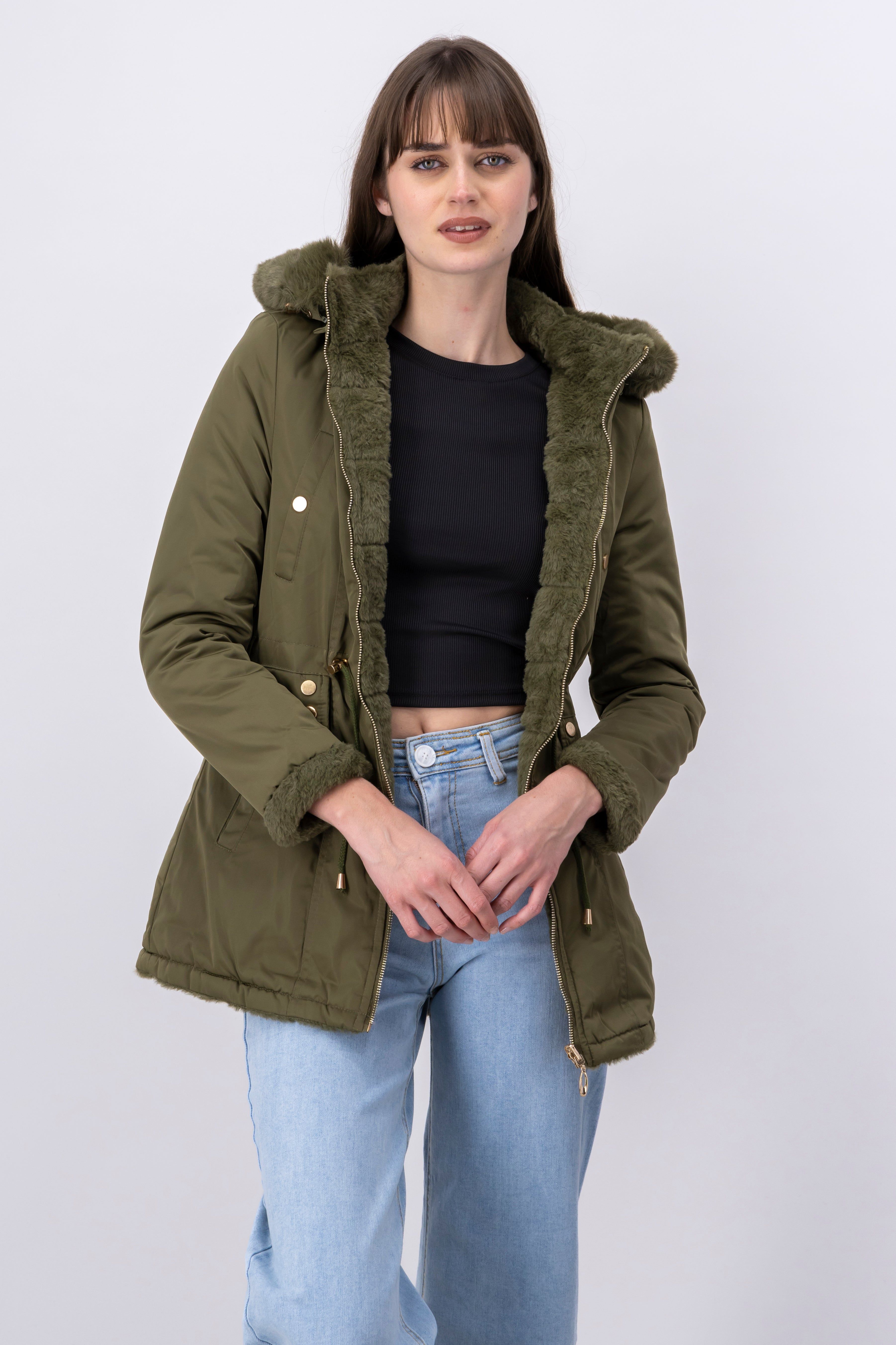 Chamarra doble vista detalle jareta sold by Shasa