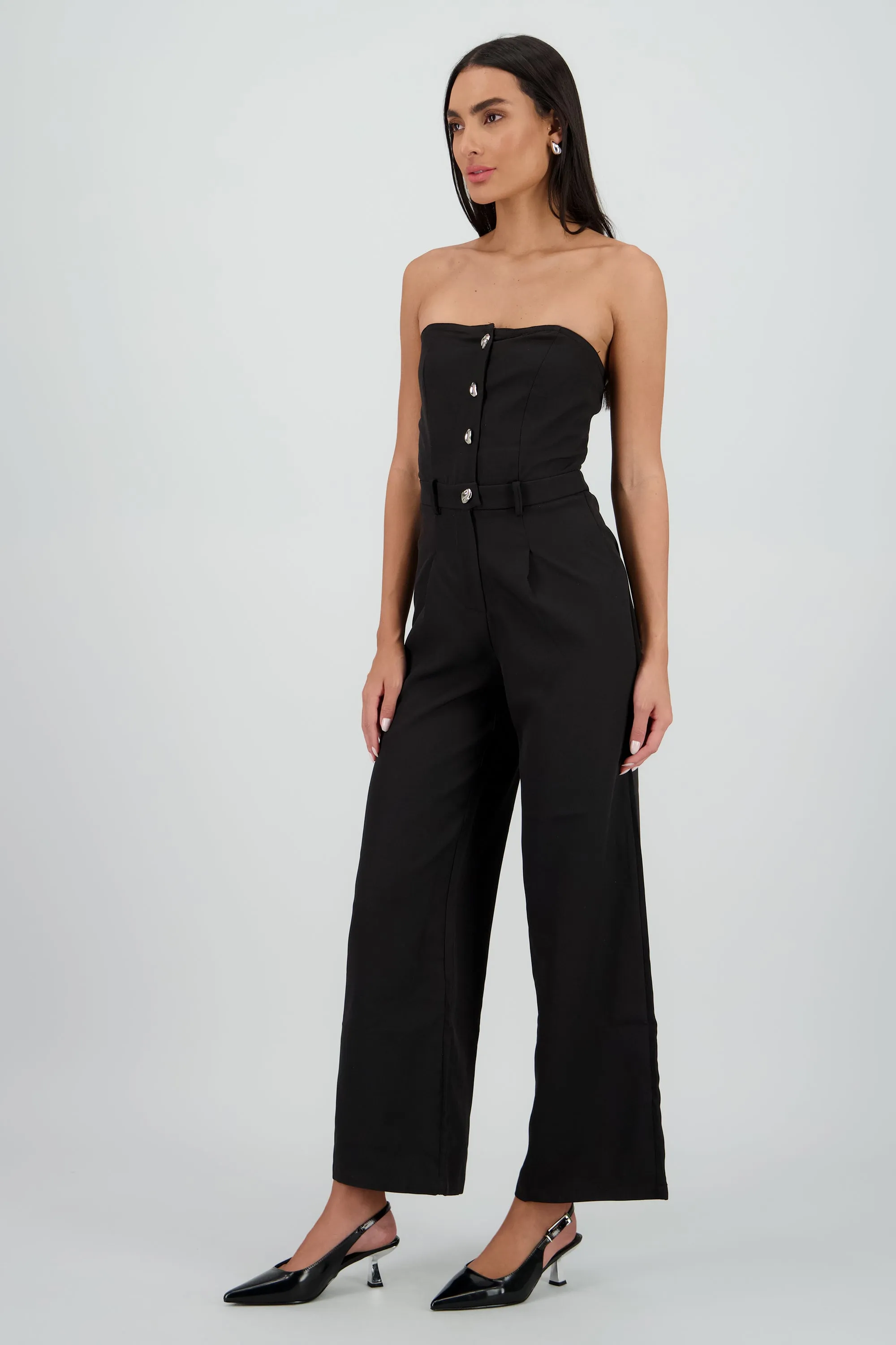 Jumpsuit con detalle de botones liso sold by Shasa product image thumbnail 3