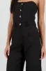Jumpsuit con detalle de botones liso sold by Shasa
