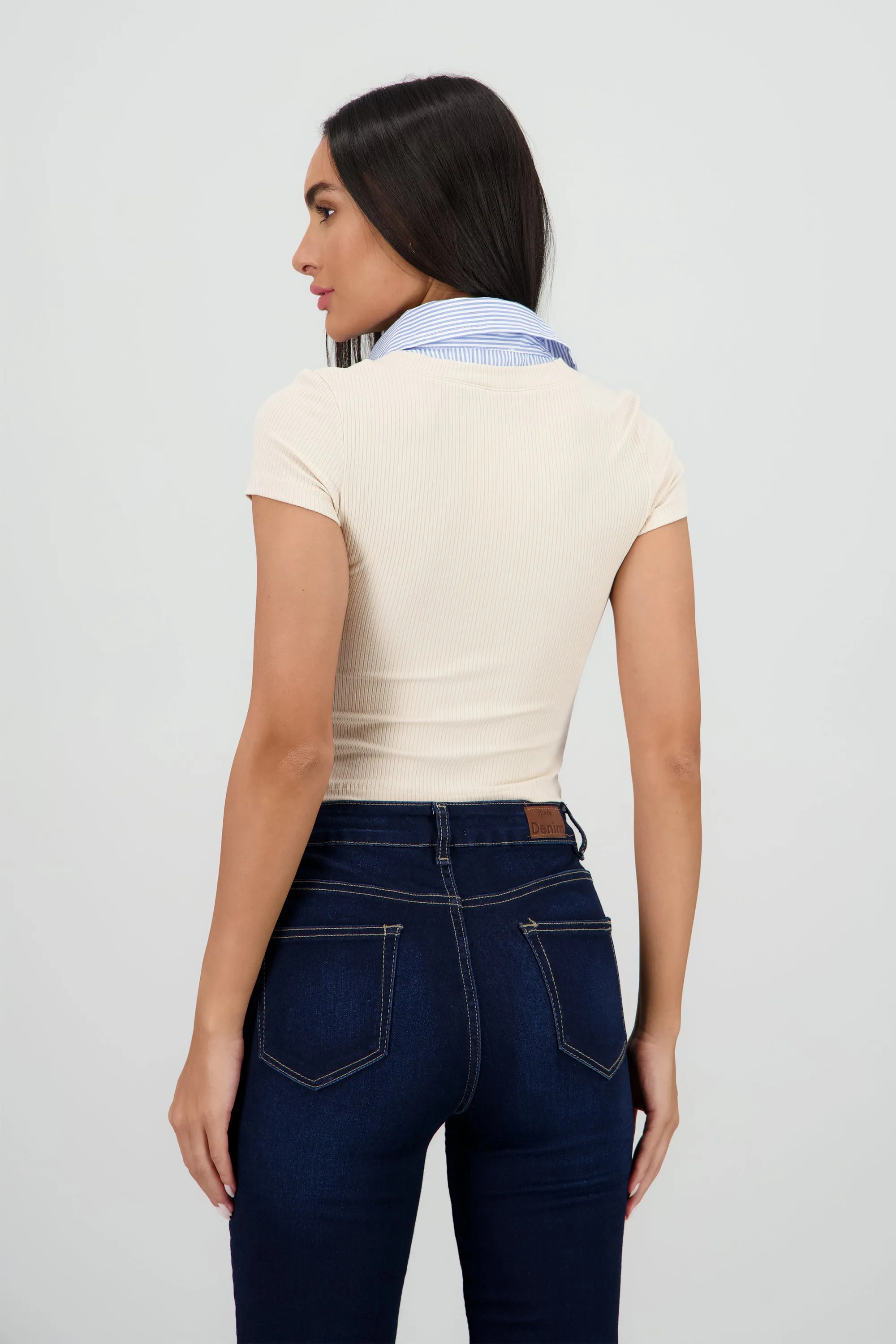 Top polo manga corta sold by Shasa product image thumbnail 4