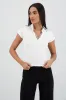 Top cuello polo sold by Shasa