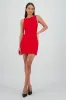 Vestido liso halter sold by Shasa