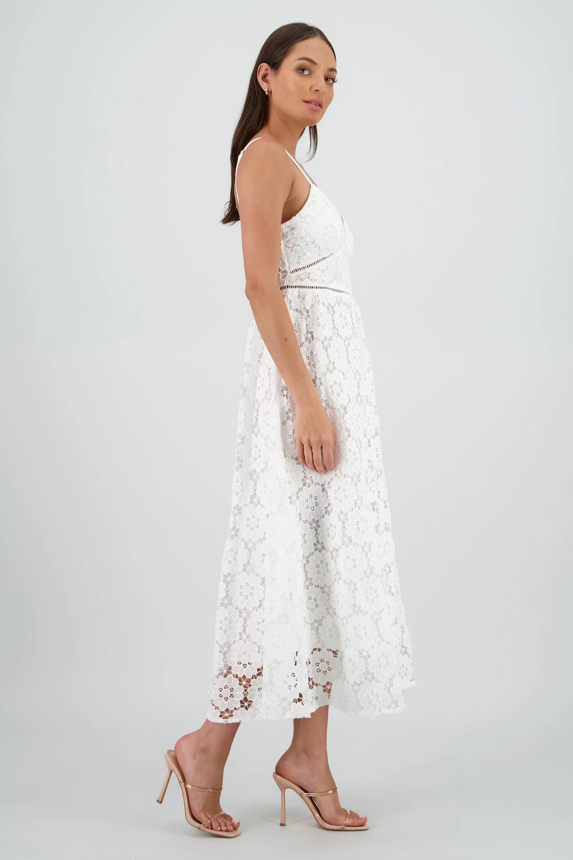 Vestido midi floreado sold by Shasa product image thumbnail 3