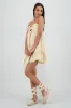 Vestido strapless nudo estampado gingham sold by Shasa
