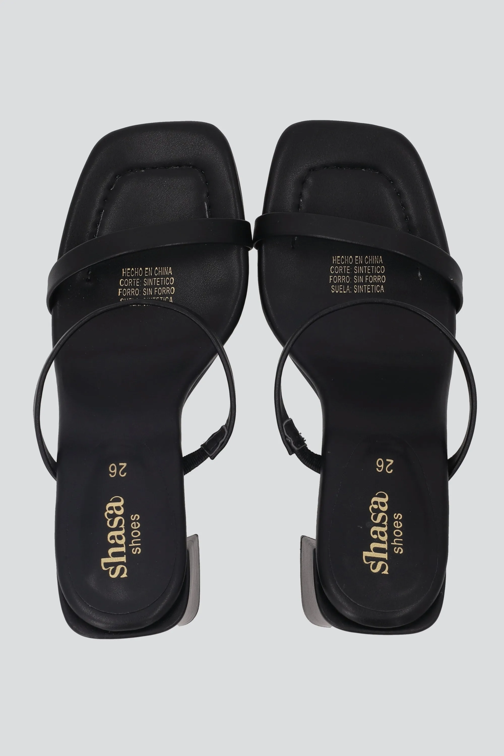 Tacon mula dos tiras planas sold by Shasa product image thumbnail 4