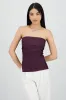 Top tubo con dobles escote sold by Shasa