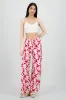 Pantalon amplio estampado flores sold by Shasa