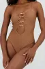 Traje de baño detalle aros irregulares sold by Shasa