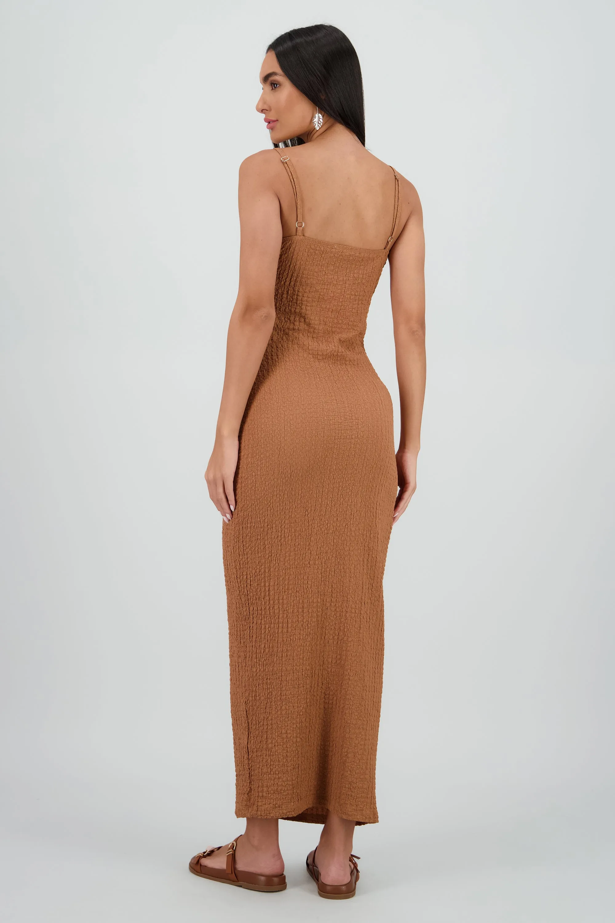 Vestido maxi texturas tirantes aro sold by Shasa product image thumbnail 4