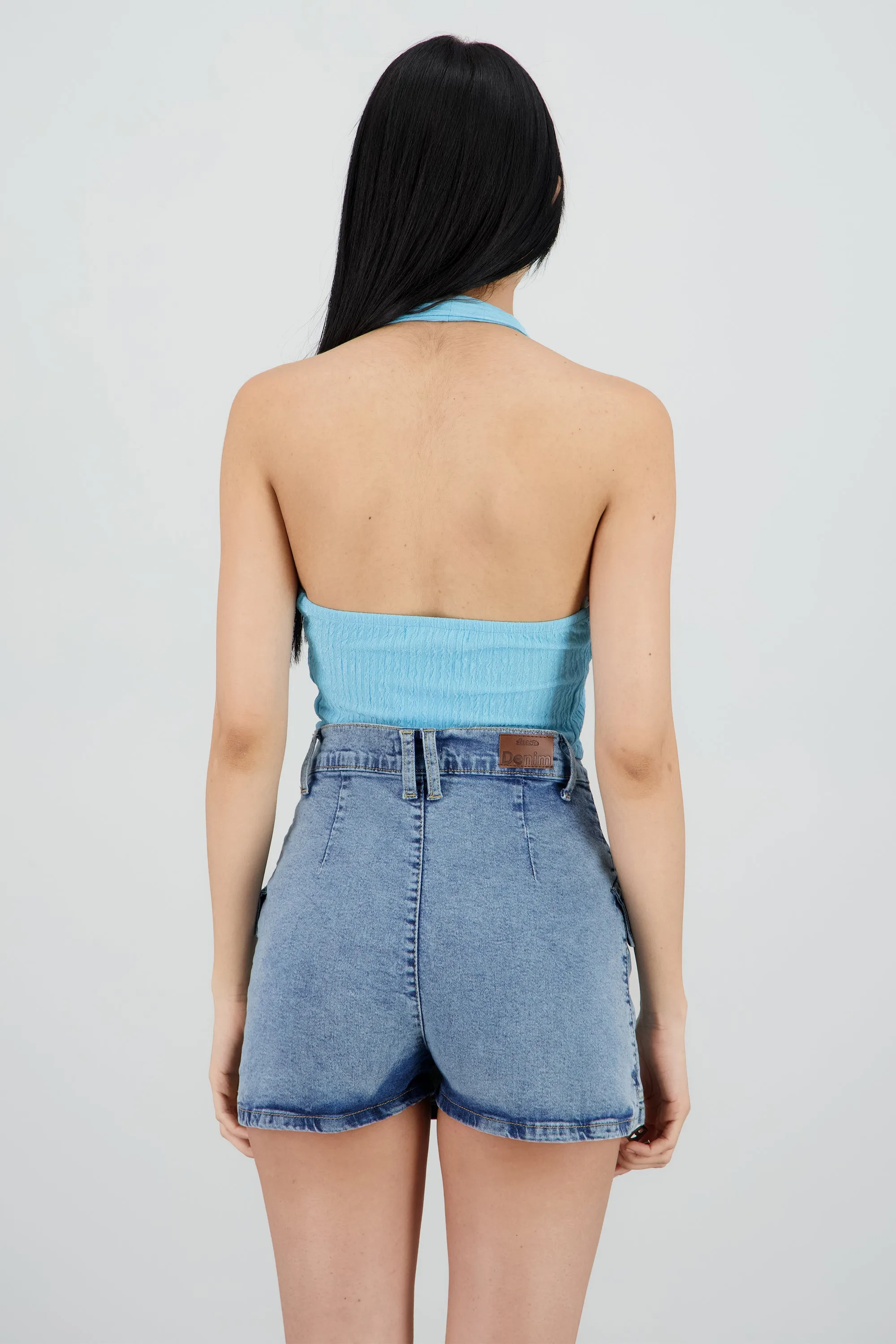 Top halter botones textura sold by Shasa product image thumbnail 4