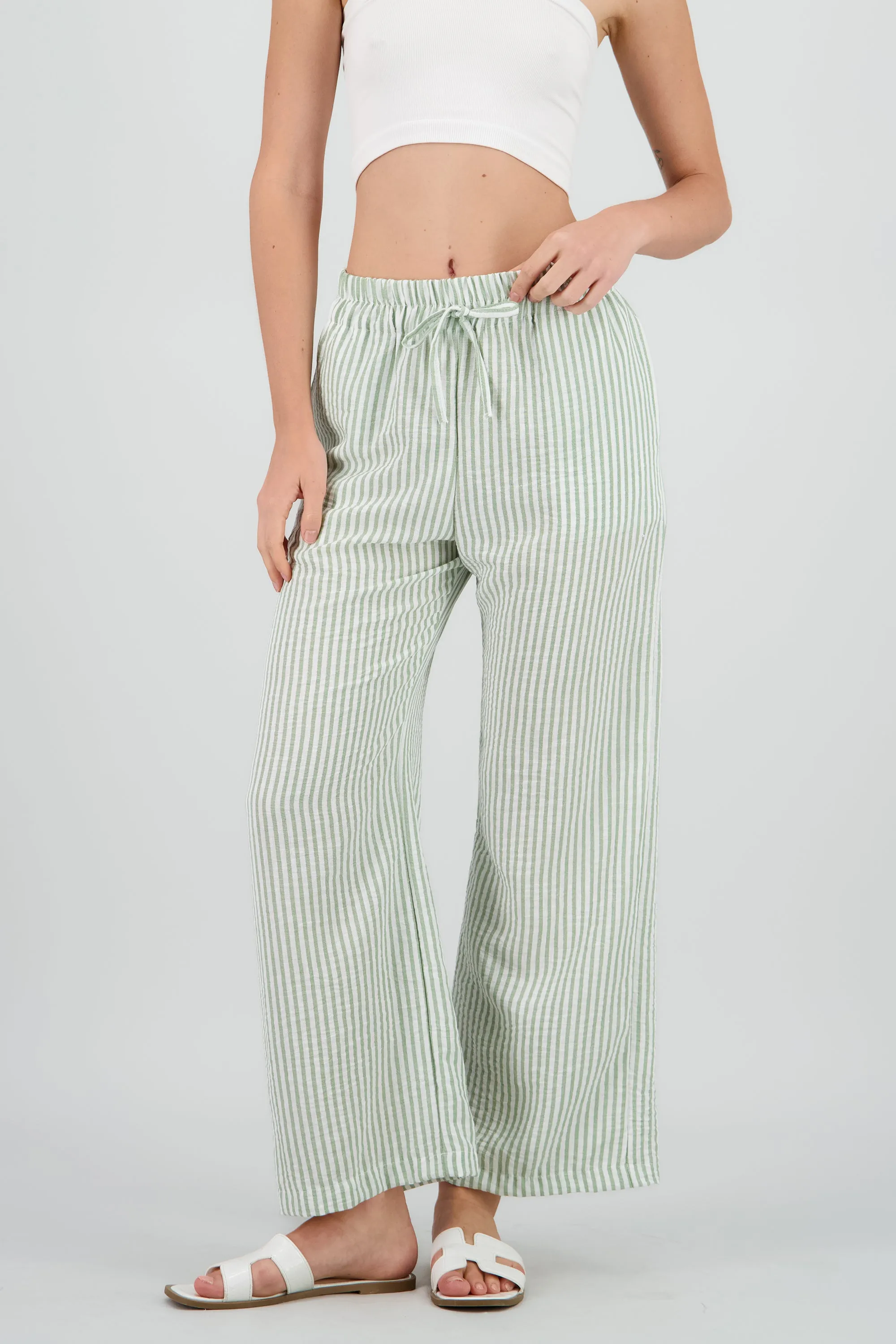 Pantalon fluido estampado rayas sold by Shasa product image thumbnail 2