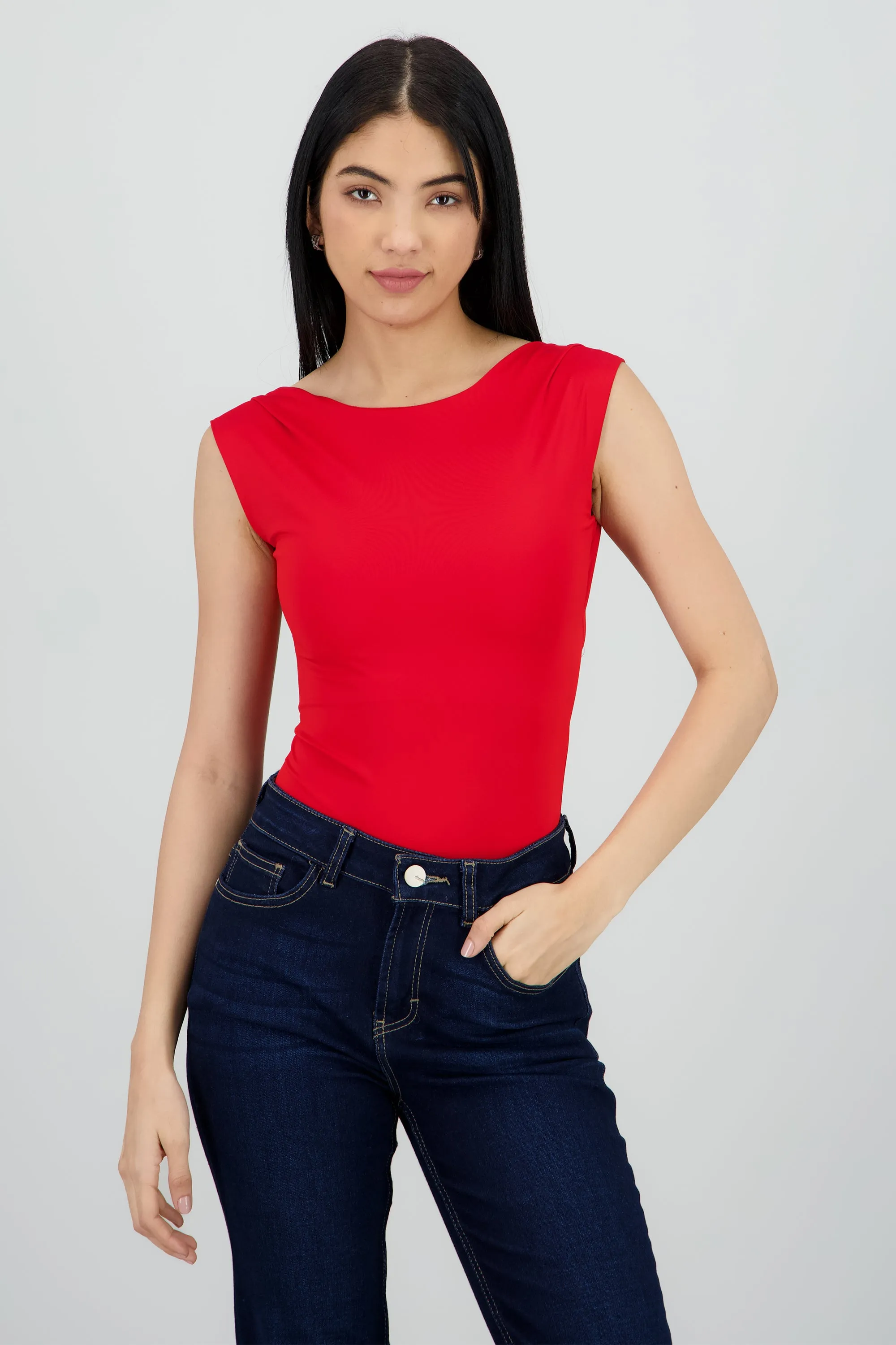 Bodysuit liso escote redondo sold by Shasa product image thumbnail 2