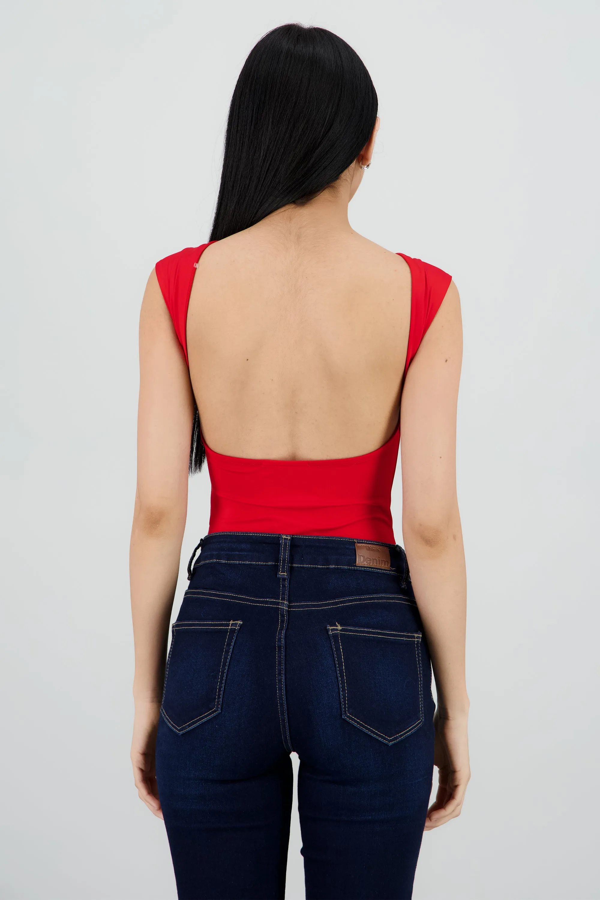 Bodysuit liso escote redondo sold by Shasa product image thumbnail 4