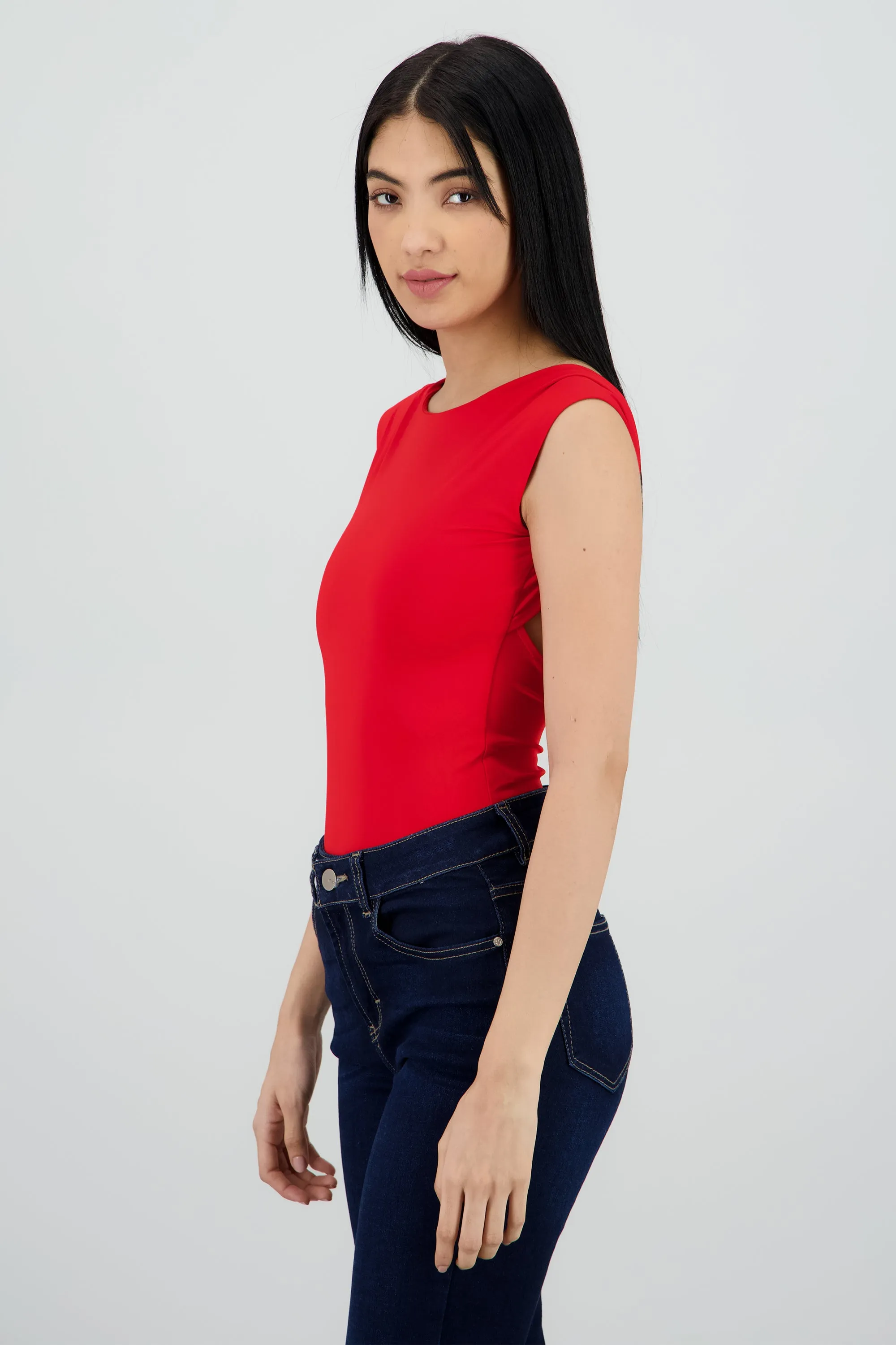 Bodysuit liso escote redondo sold by Shasa product image thumbnail 3