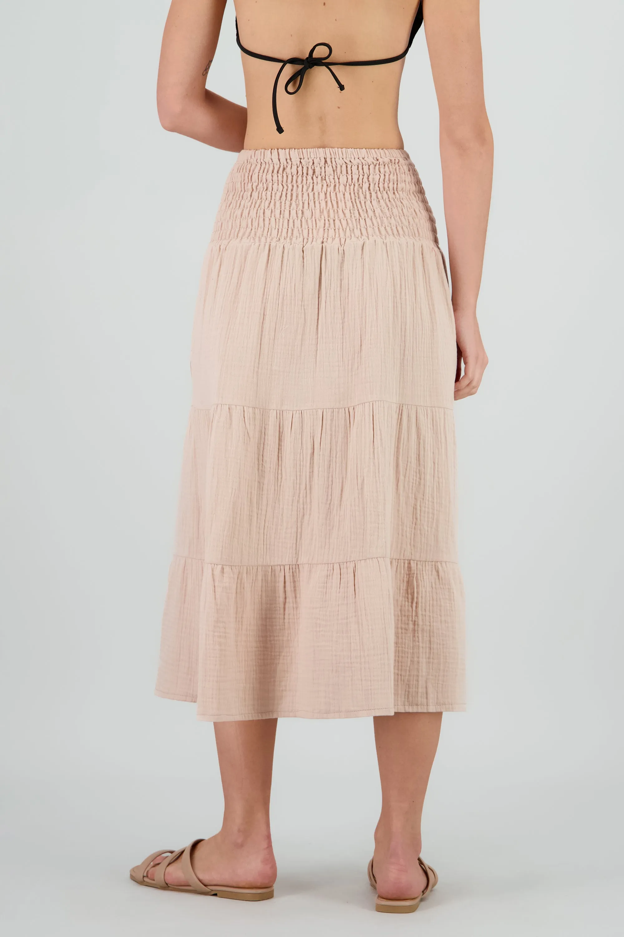 Falda midi abertura ligera sold by Shasa product image thumbnail 4
