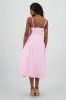 Vestido maxi drop waist frunce sold by Shasa