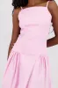 Vestido maxi drop waist frunce sold by Shasa