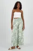 Pantalon estampado abstracto wide leg sold by Shasa