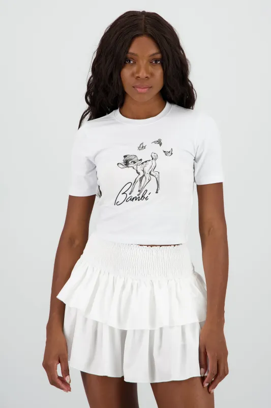 Crop top Bambie bordado sold by Shasa