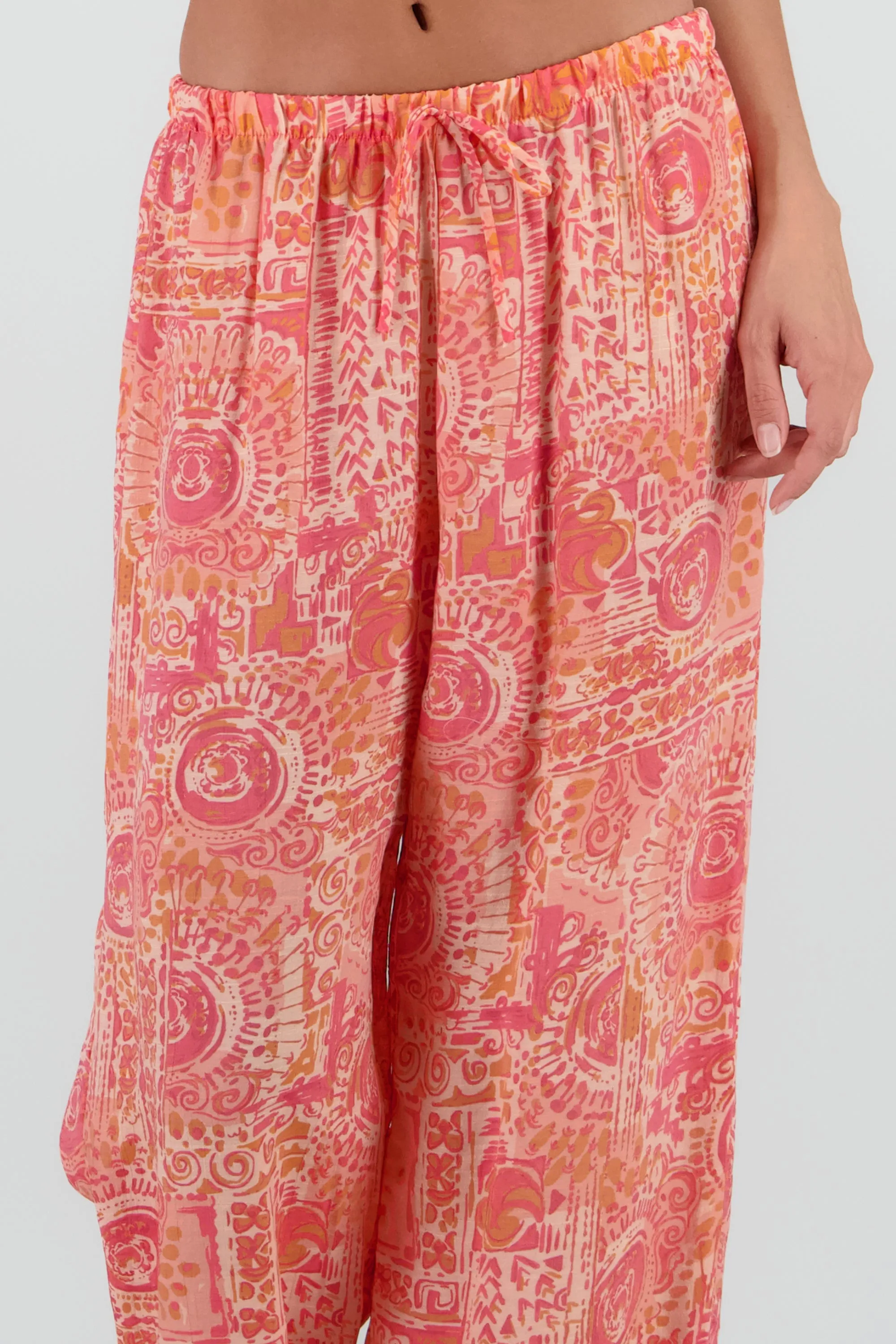 Pantalon amplio estampado lino sold by Shasa product image thumbnail 5