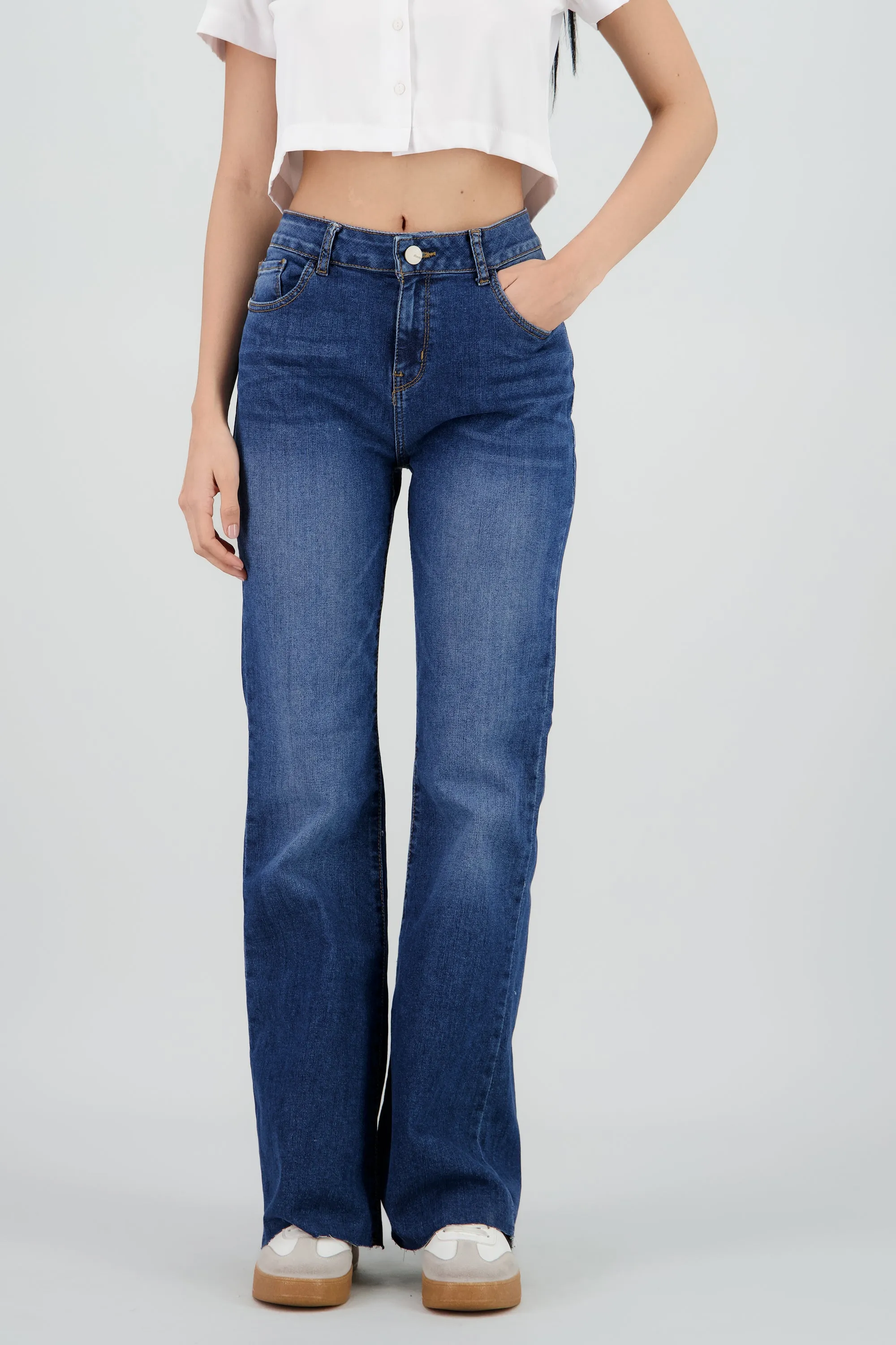Jeans flare regular waist sold by Shasa product image thumbnail 2