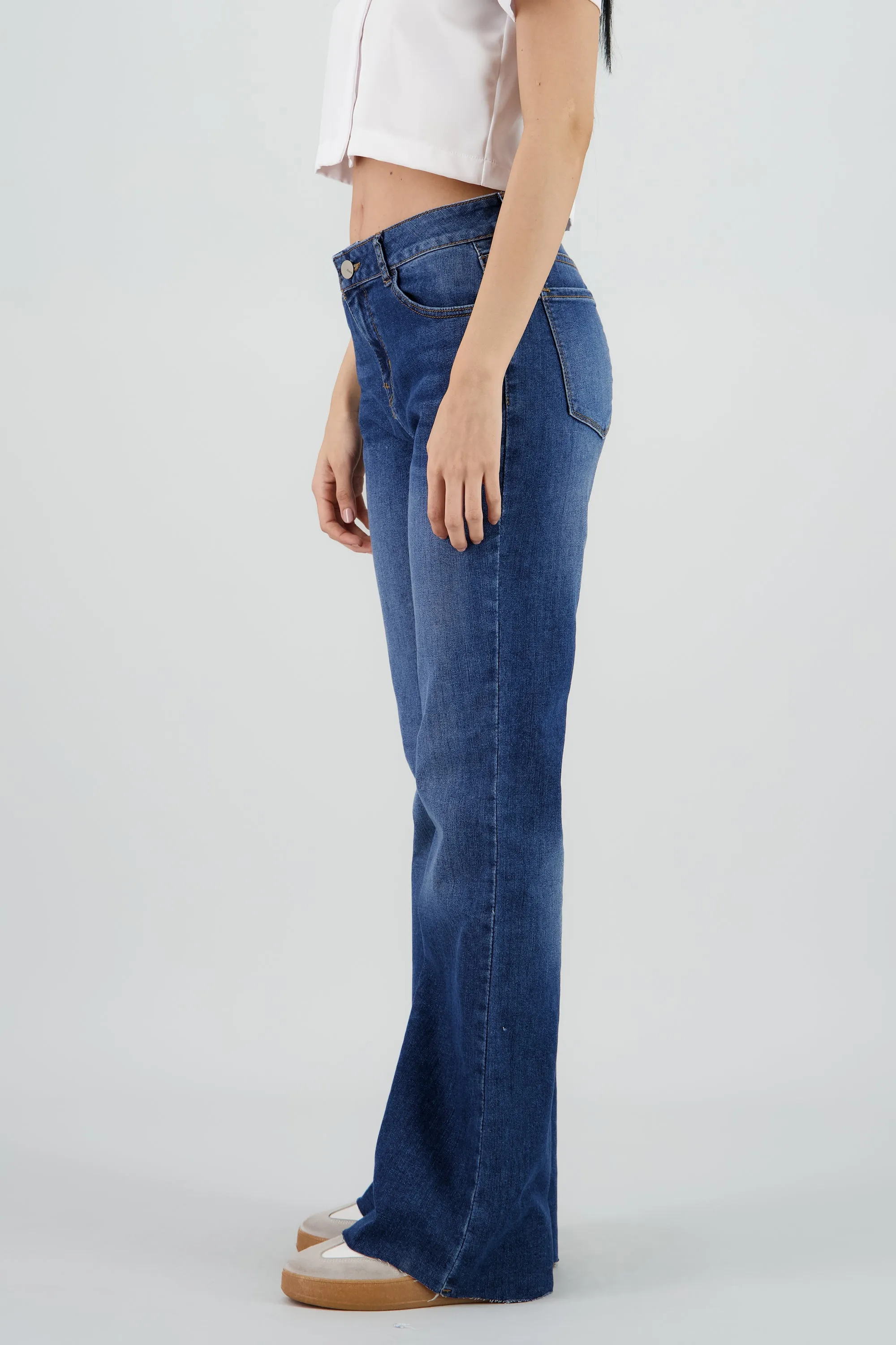 Jeans flare regular waist sold by Shasa product image thumbnail 3
