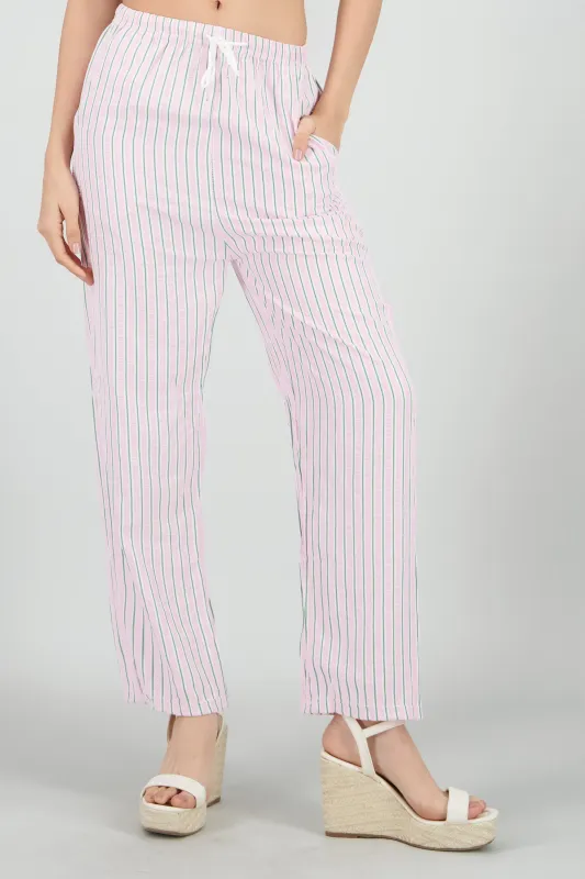 Pantalon de rayas texturizado sold by Shasa