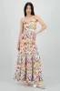 Vestido estampado tropical con tirantes sold by Shasa