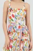 Vestido estampado tropical con tirantes sold by Shasa