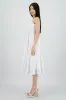 Vestido midi smocked flores sold by Shasa