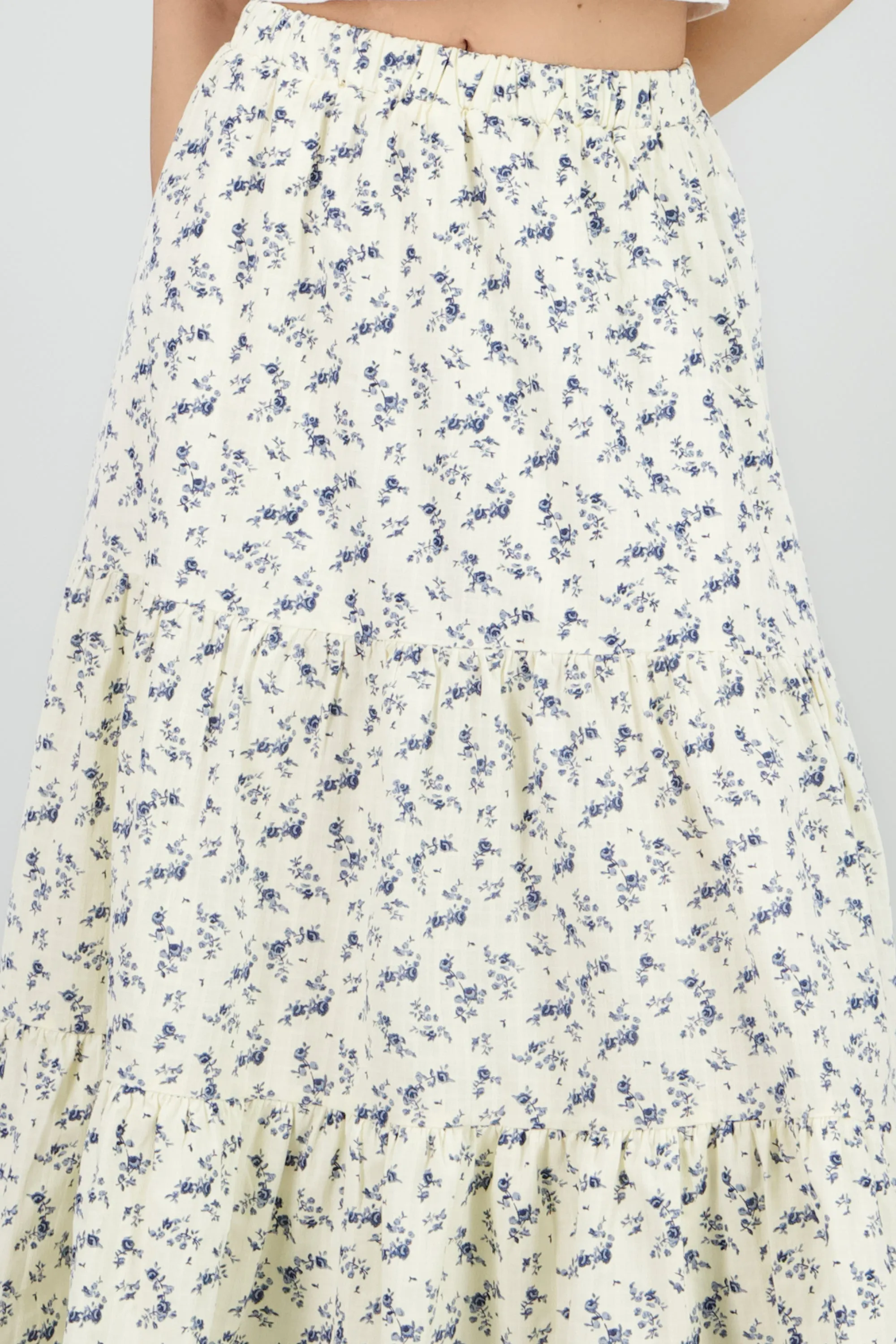 Falda maxi flores textura sold by Shasa product image thumbnail 5