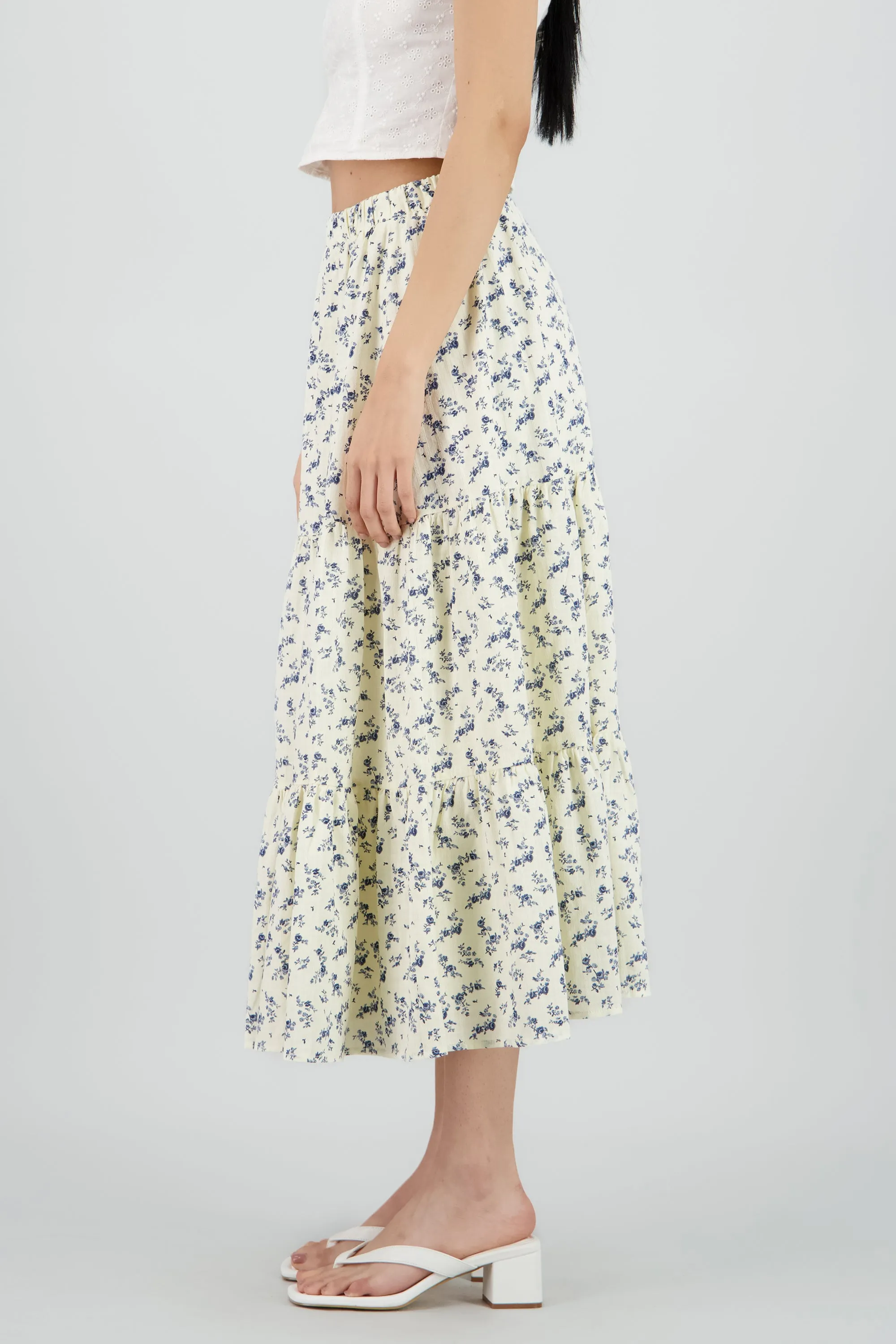 Falda maxi flores textura sold by Shasa product image thumbnail 3