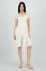Vestido midi manga corta con amarre sold by Shasa