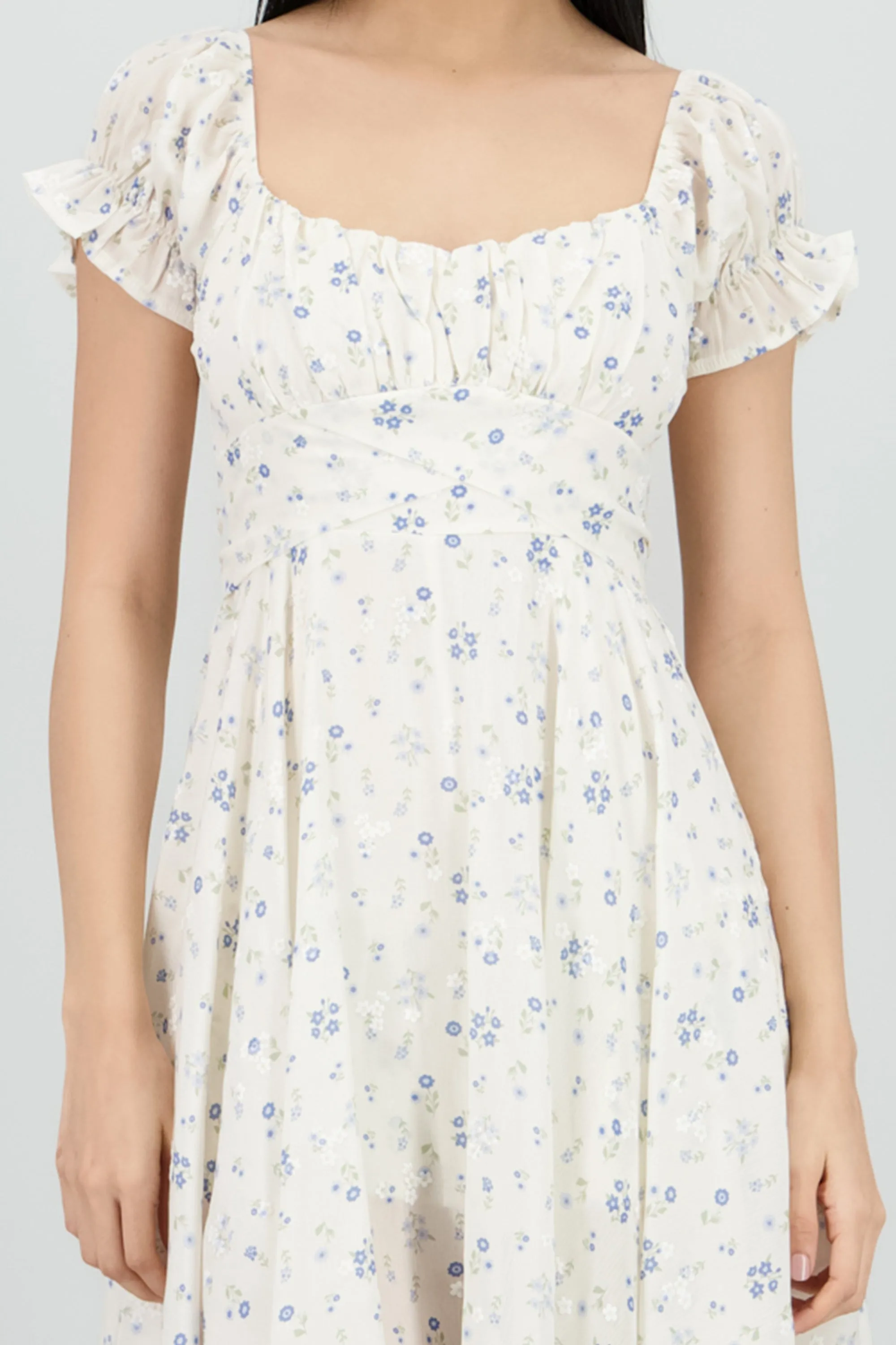 Vestido midi manga corta con amarre sold by Shasa product image thumbnail 5