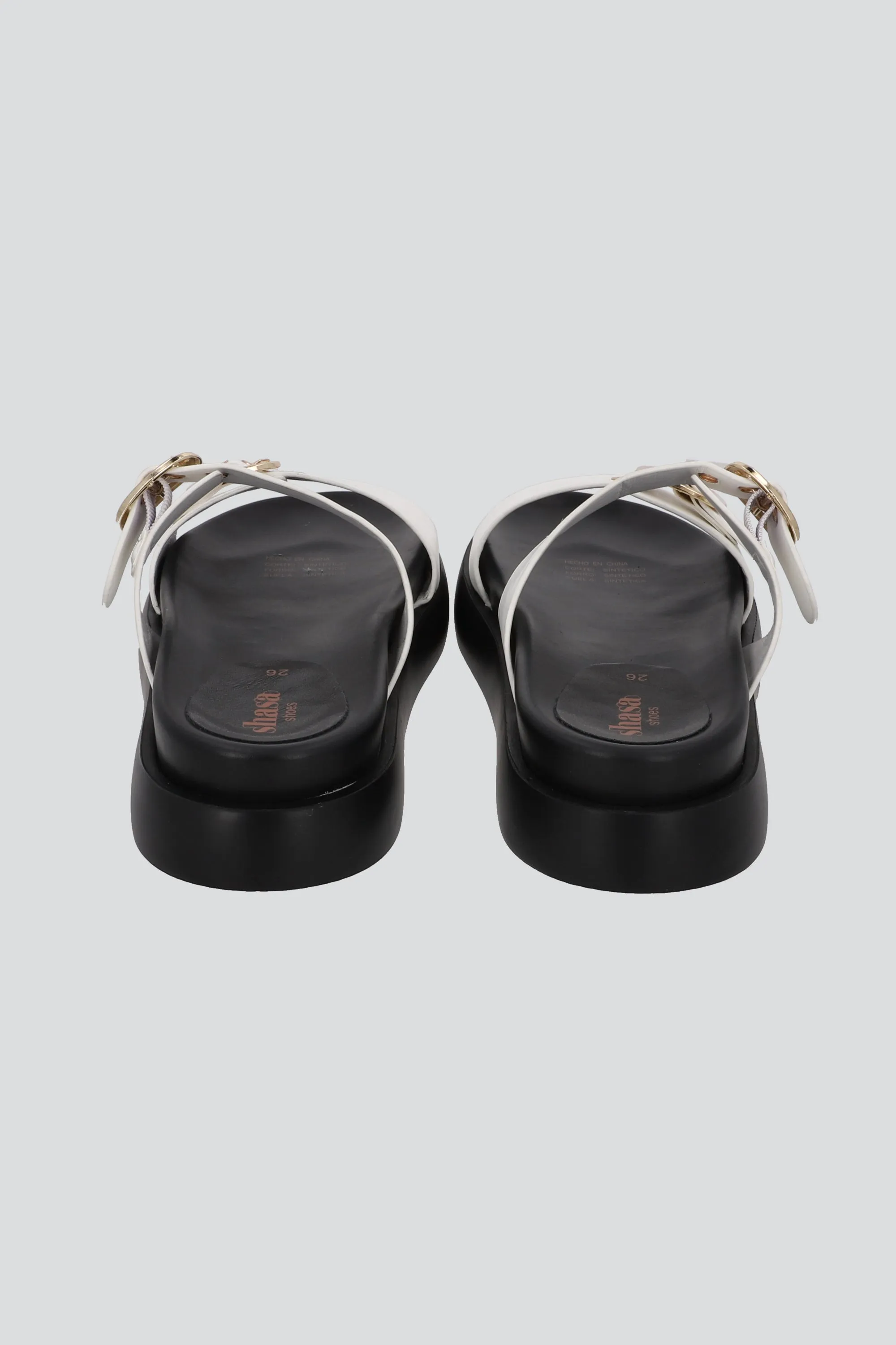 Sandalia plataforma dos tiras hebillas sold by Shasa product image thumbnail 5