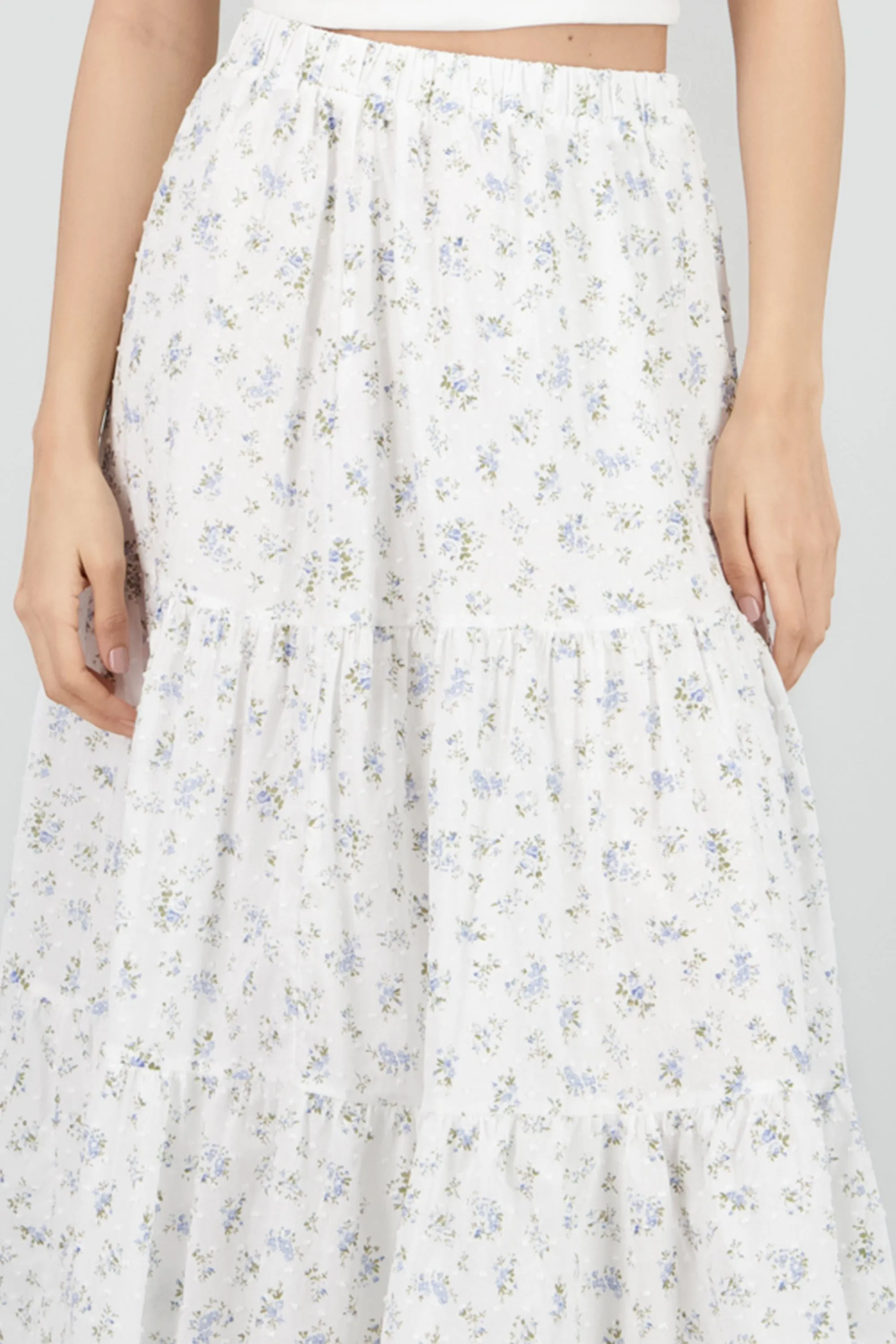 Falda maxi olanes estampado flores sold by Shasa product image thumbnail 5