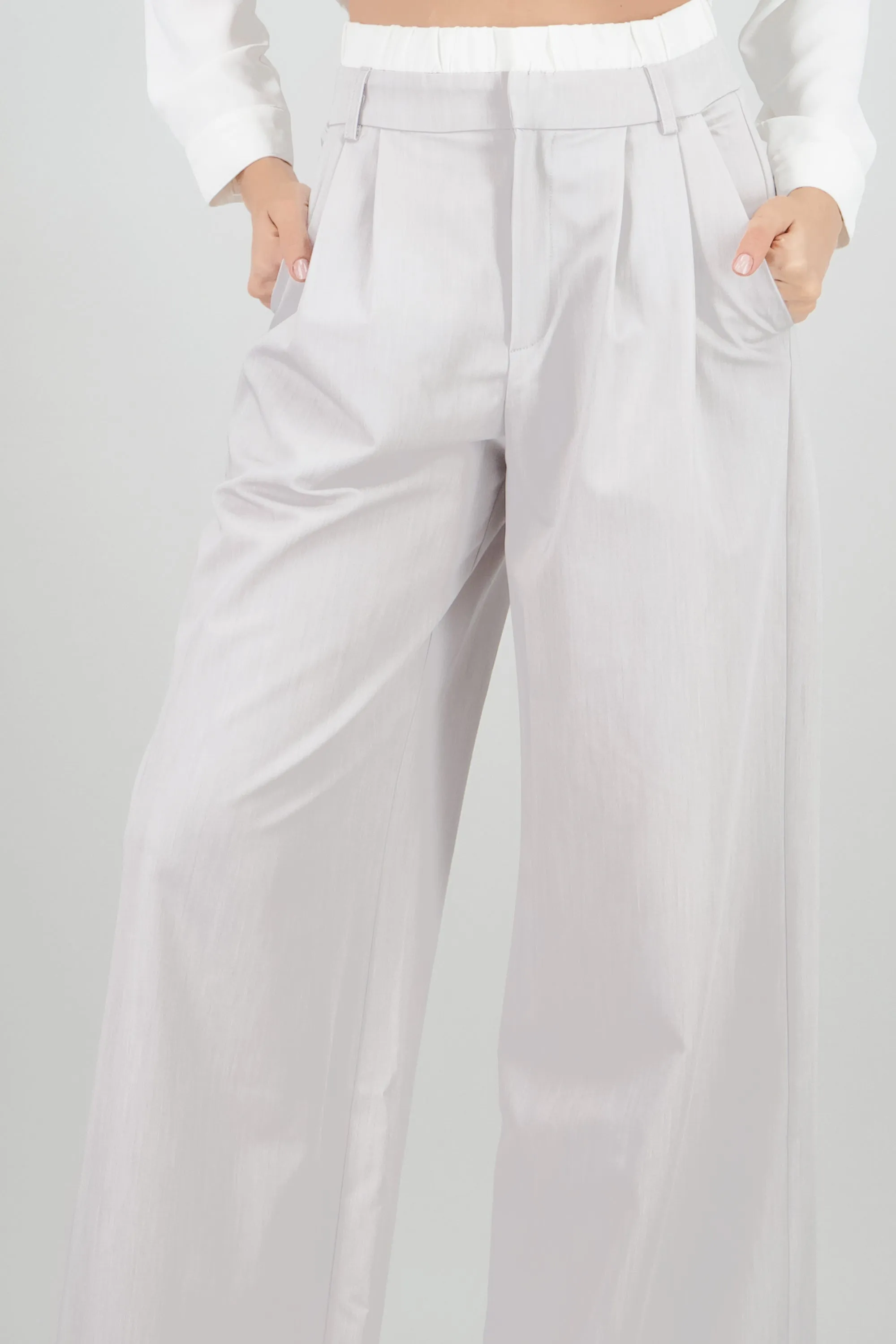 Pantalon sastre doble pretina contraste sold by Shasa product image thumbnail 5