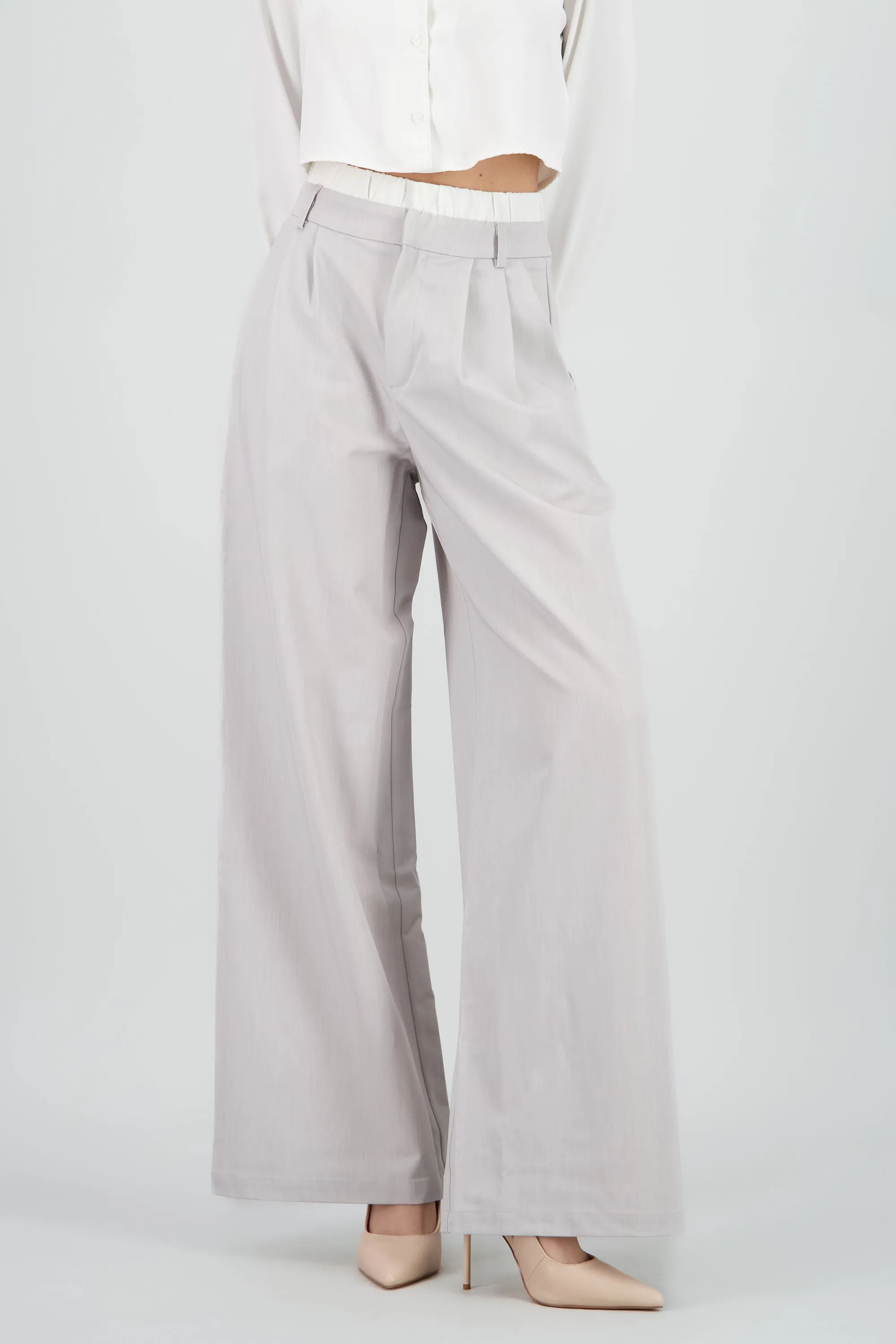 Pantalon sastre doble pretina contraste sold by Shasa product image thumbnail 2