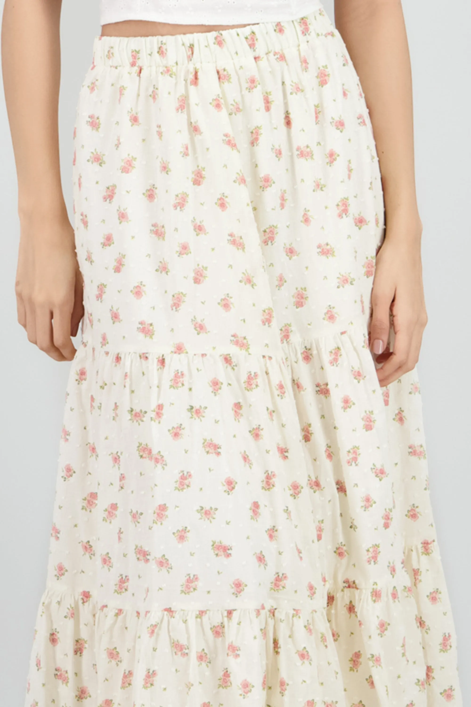 Falda maxi flores y puntos sold by Shasa product image thumbnail 5
