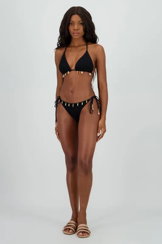 Bikini tejido conchitas sold by Shasa