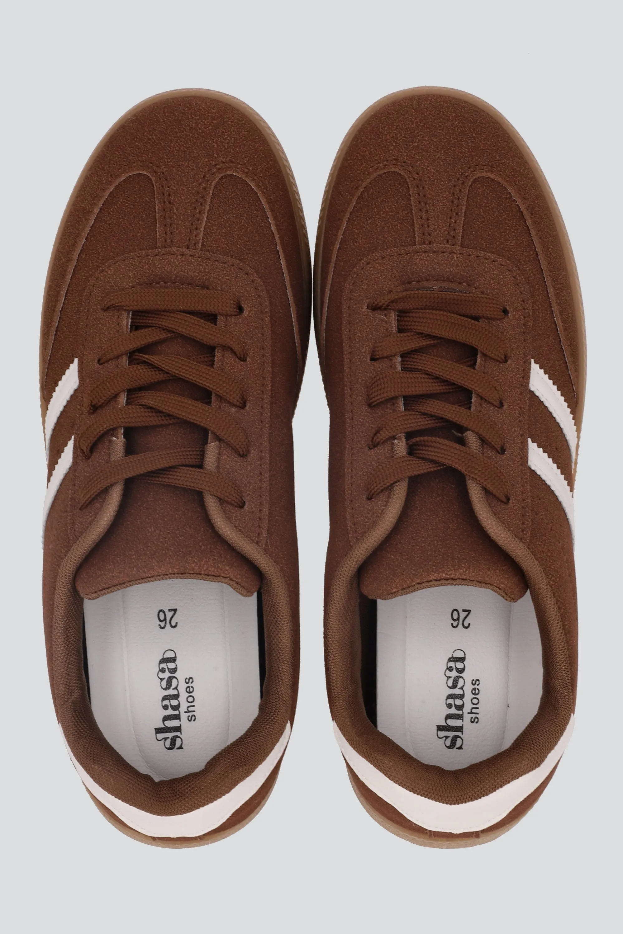 Tenis casual rayas punta suede sold by Shasa product image thumbnail 4