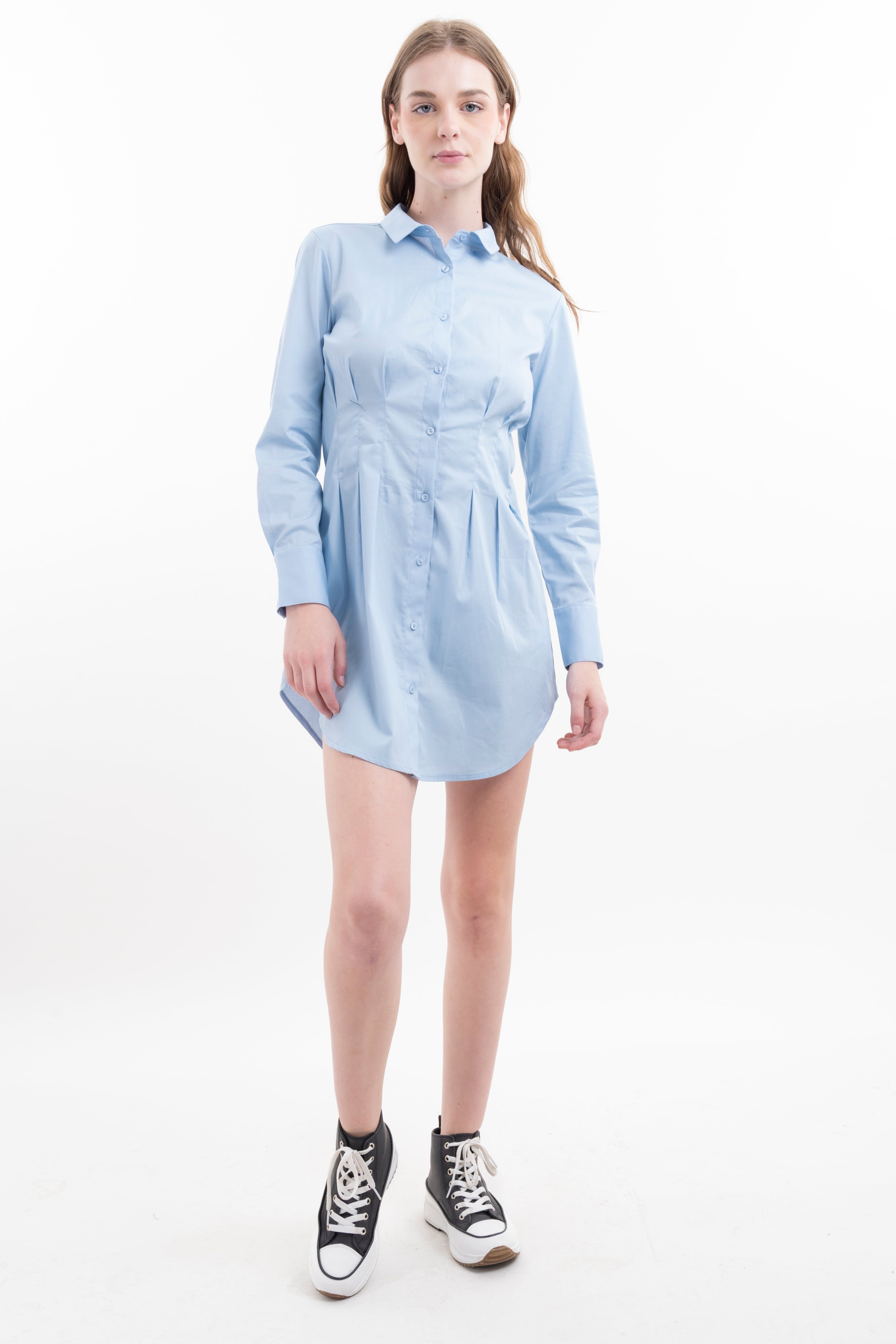 Vestido camisero pinzas sold by Shasa