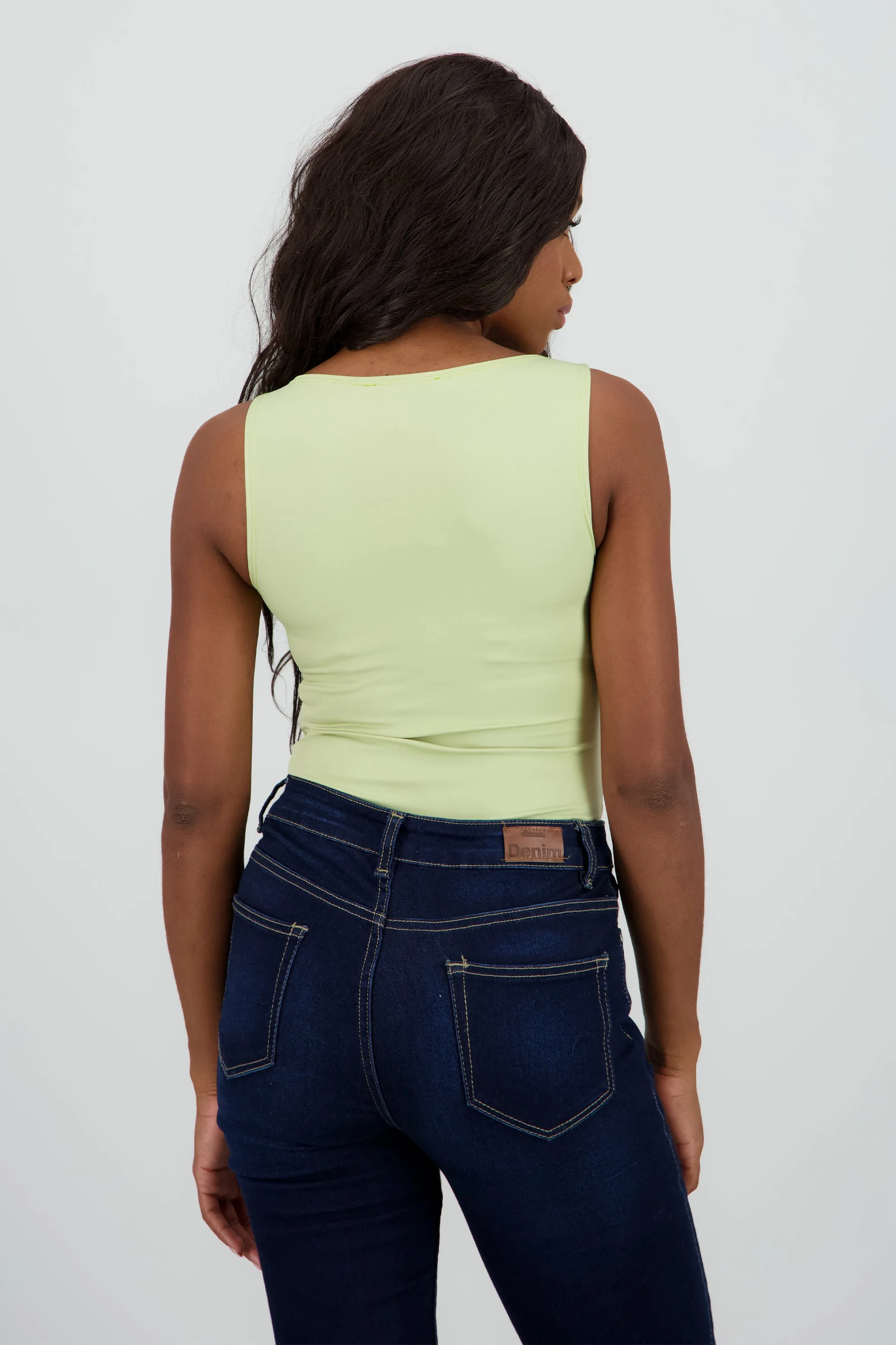 Body doble tela escote recto sold by Shasa product image thumbnail 4